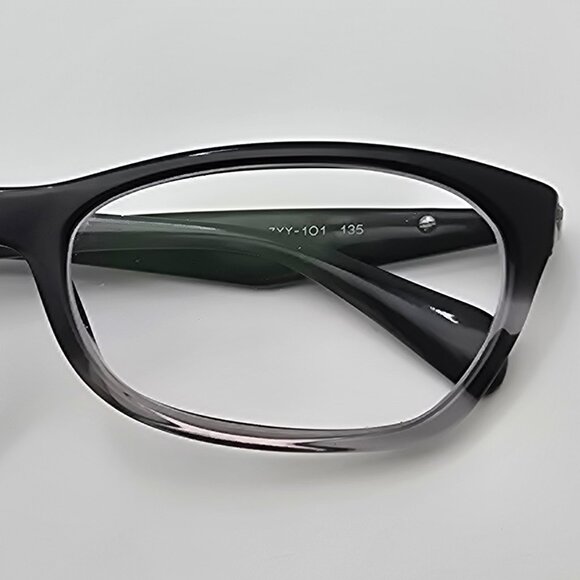 Prada VPR 15P ZYY-1O1 Black Gradient Transparent Eyeglasses Frame Italy 53mm - Picture 12 of 13